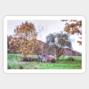 Country Autumn Sticker